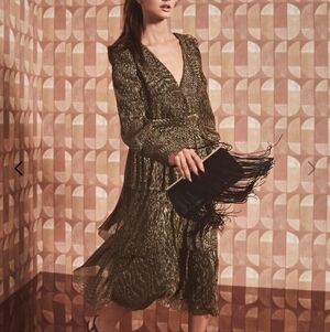 Badgley Mischka Layered Dress